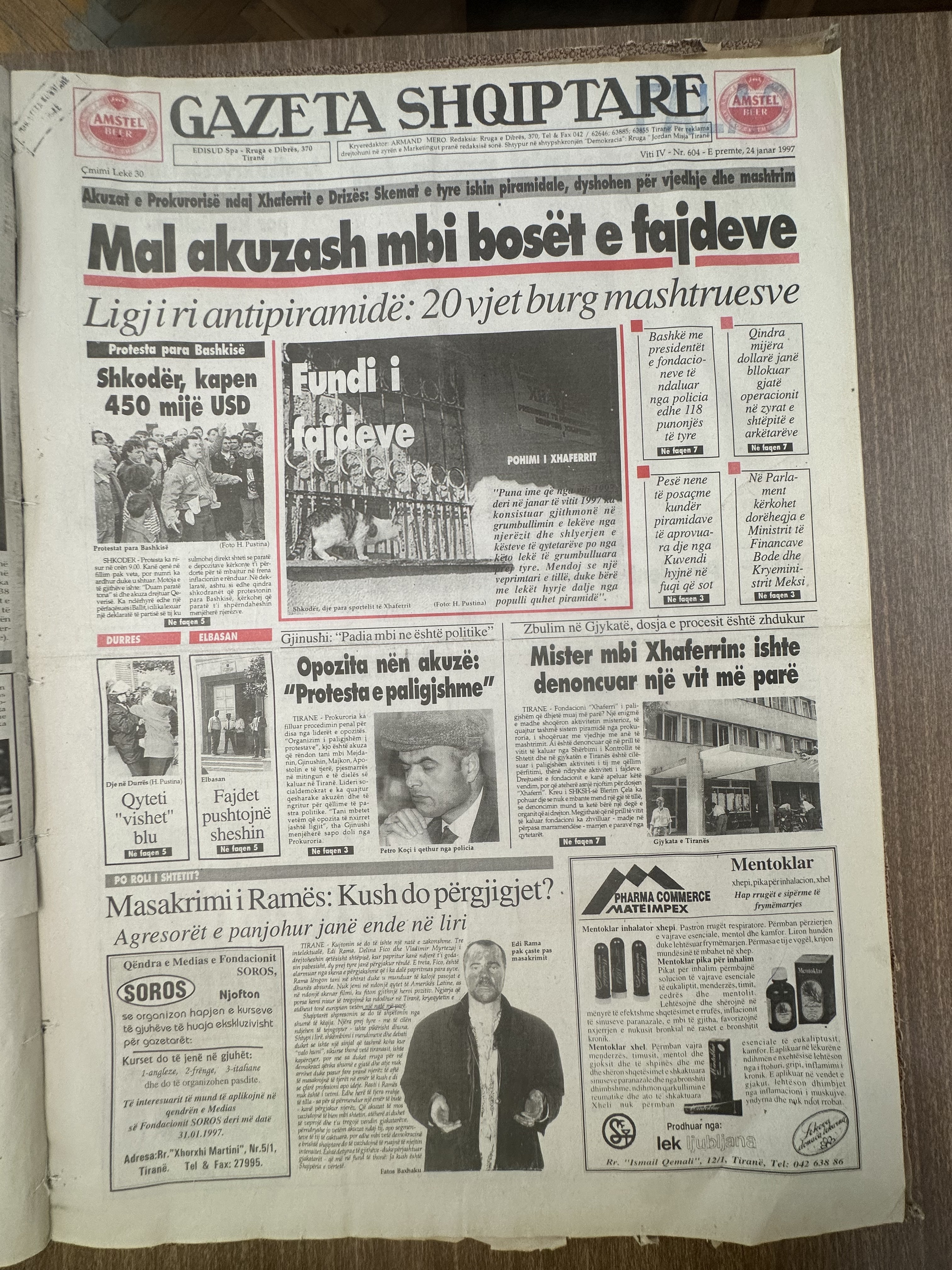 Gazeta Shqiptare 1997-01-24